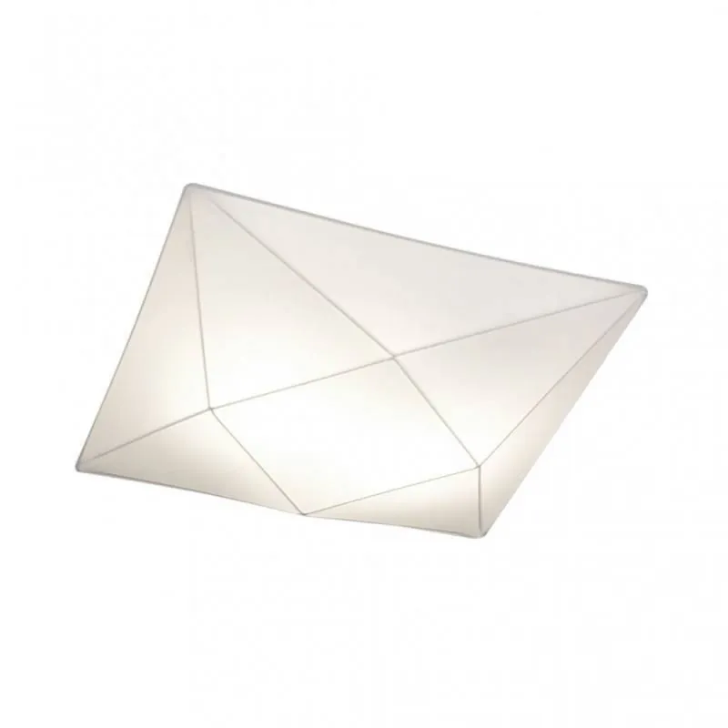 Lámpara de techo Polaris 58cm 4L E27 tela - Ole Mejor Precio