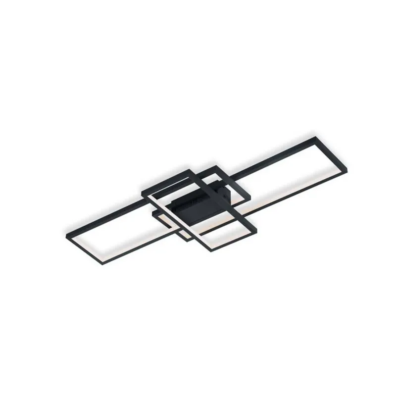 Plafón de techo Thiago LED 36w RGB Smart wifi - Trio Negro Compra Hoy
