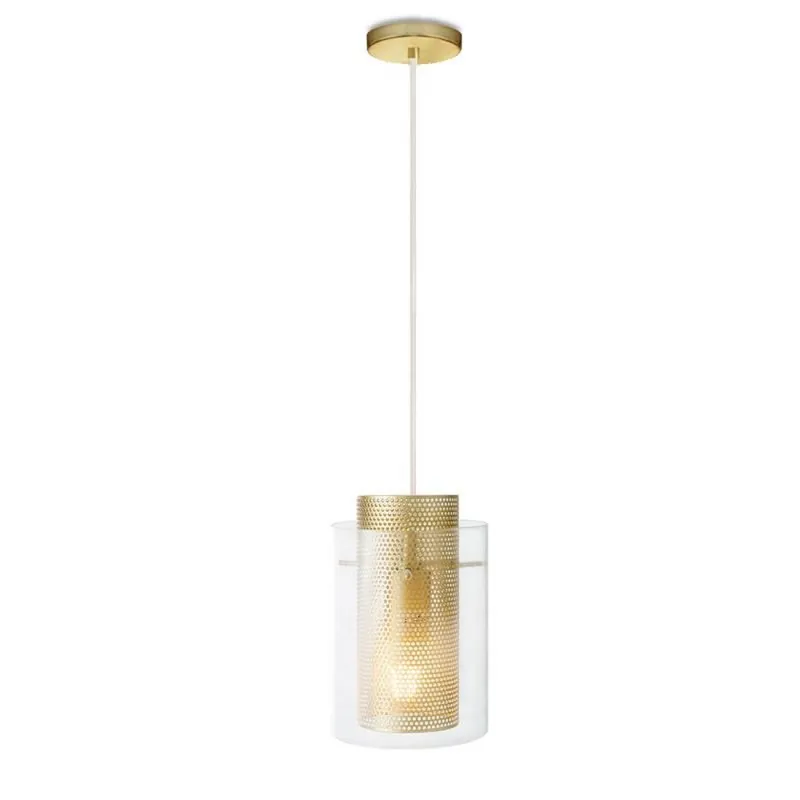Lámpara colgante MD6133 E27 cristal - Ineslam No Te Lo Pierdas