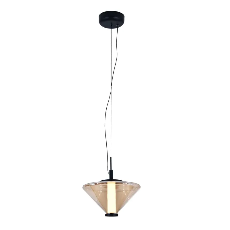 Lámpara colgante Yara LED cristal - ACB Ambar Precio De Fábrica