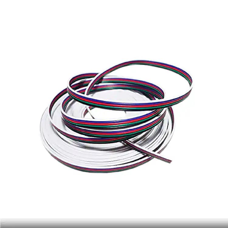 Gran Oferta Cable 5 polos de 0.6mm RGB - 5x0.6mm (22AWG) - x1m, 48V Máx.