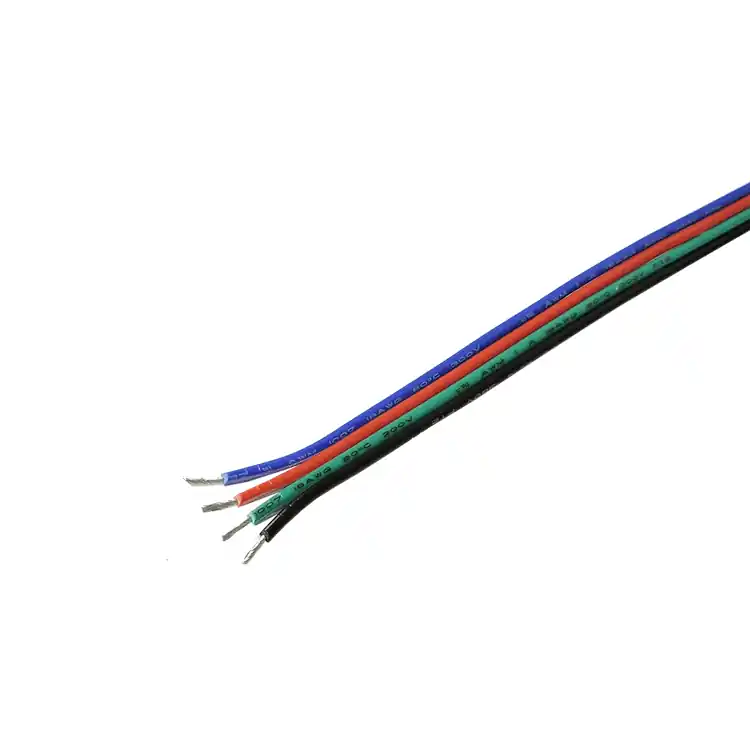 Comprar En Línea Cable 4 polos de 1mm RGB - 4x1mm (18AWG) - x1m, 48V Máx.
