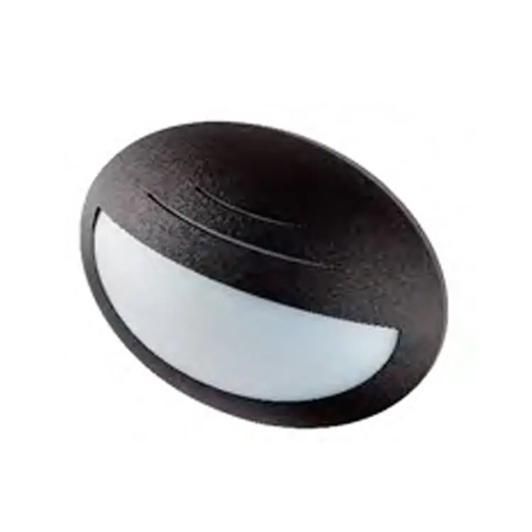 Aplique oval E27 de resina con difusor opal con tapa Sofía IP67 Precio Bajo