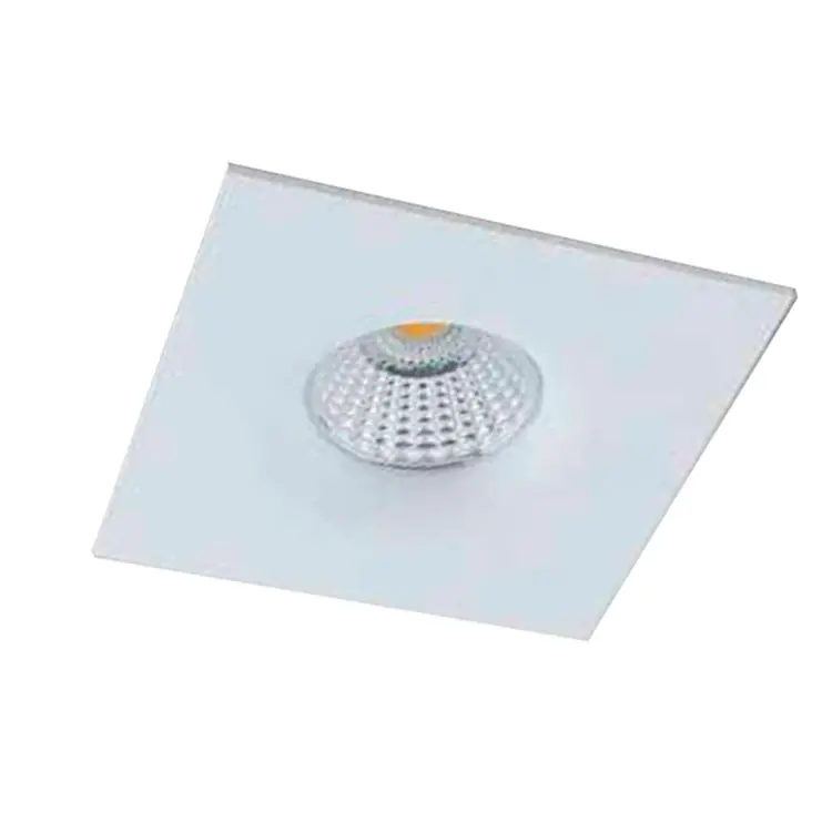 Empotrable cuadrado blanco mate 7W 60º 98x98mm 4000K Entrega Rápida