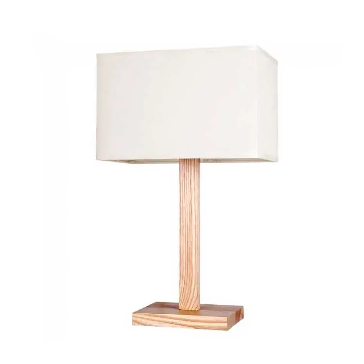 Económico Lámpara de Mesa de Madera - modelo GRETA E27