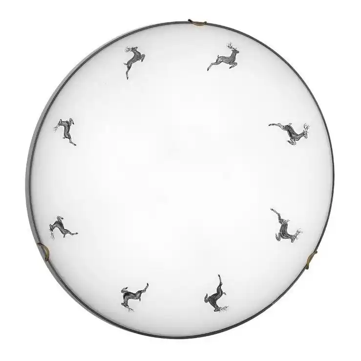 Kolarz 731.13.4.133- Plafón NONNA 3xE27/60W/230V diá. 50 cm ciervo gris Novedad