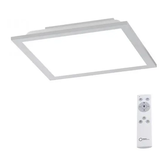 Leuchten Direkt 14754-21 - Plafón LED regulable FLAT LED/20W/230V 2700K-5000K + mando a distancia Económico