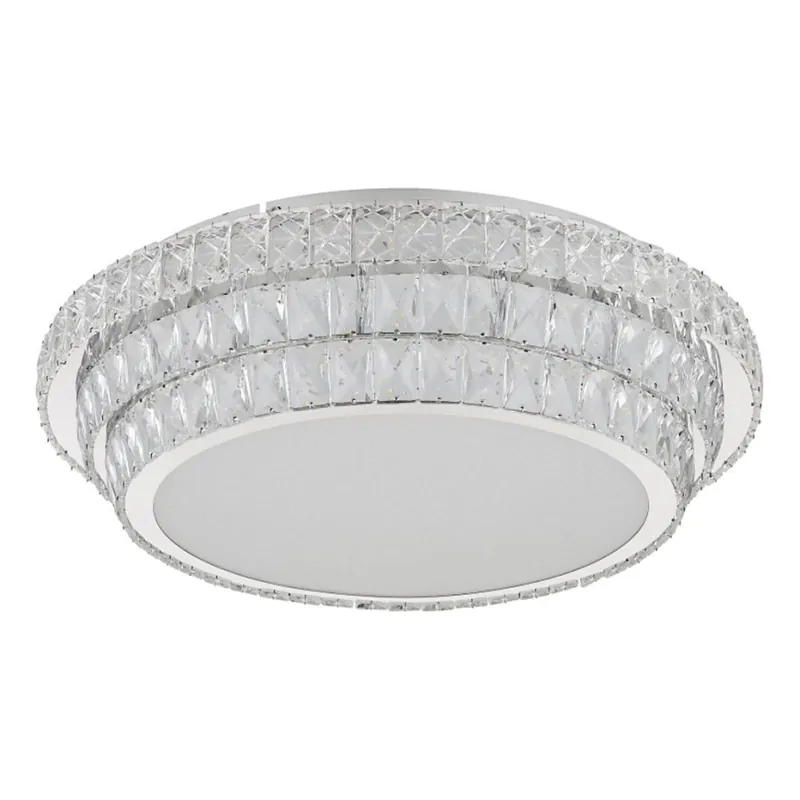 Popular Globo - Plafón LED regulable LED/58W/230V 2700-6000K diámetro 60 cm blanco + mando a distancia