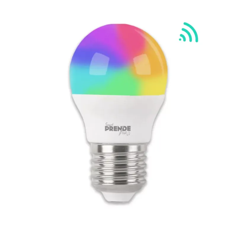 Novedad Bombilla smart esférica E27