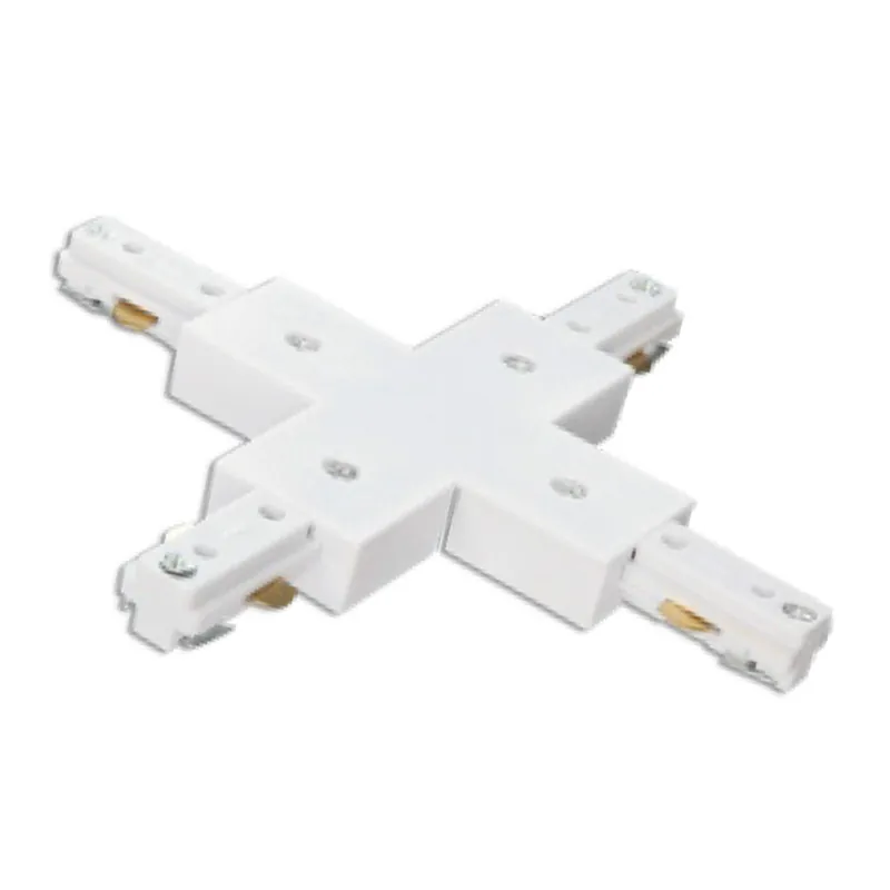 Ferrocarril tipo X de 3 vias Blanco Descuento