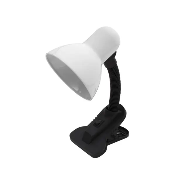 Flexos Yezco 1xe27 Blanco Fijacion c/pinza Flexible Orientable 26x11,5x12 Cm Oferta