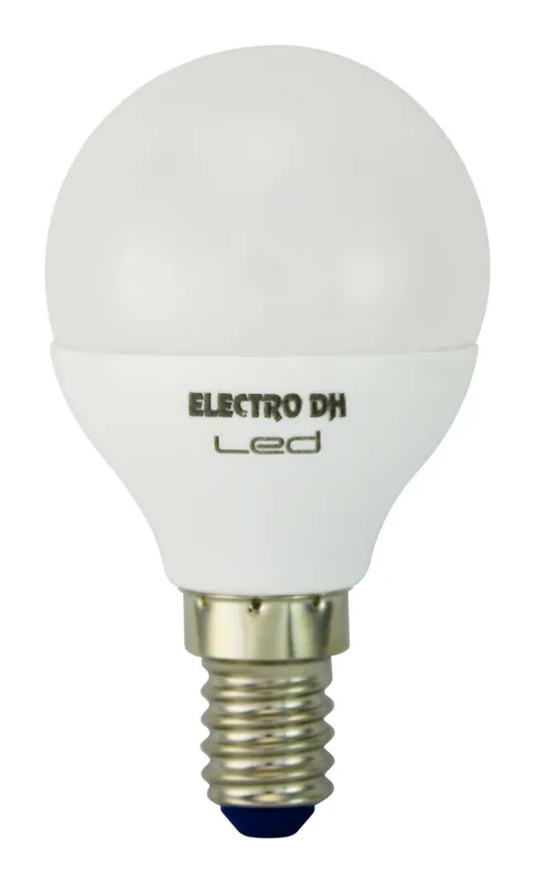 Alta Calidad LAMPARA ESFERICA LED 5W E14 6500K DH