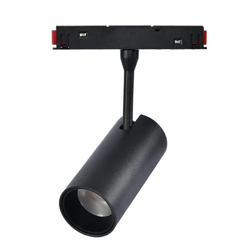 A Buen Precio Foco LED Detail 20W para carril magnético Negro 48V-16 3000K