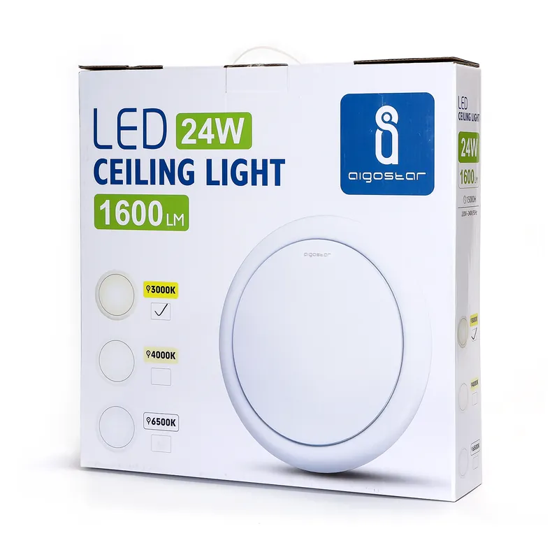 Alta Calidad Lámpara 24W uso interior del techo LED 3000K 24W