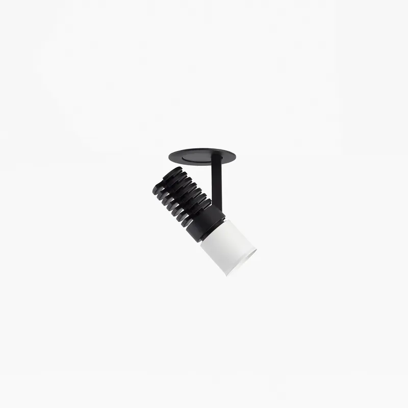 UNO projector pulldown empotrable negro/blanco 8W 37° 3000K CRI90 Promoción