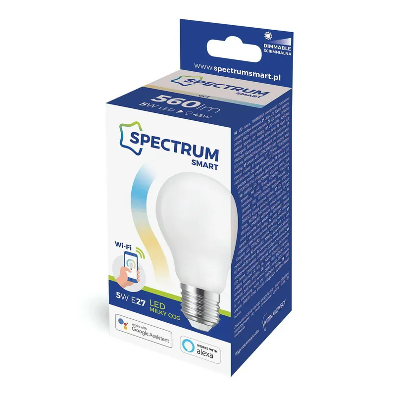 Garantía De Devolución De Dinero LAMPARA ESFERICA LED 5W E14 SMART REG SPECTRUM