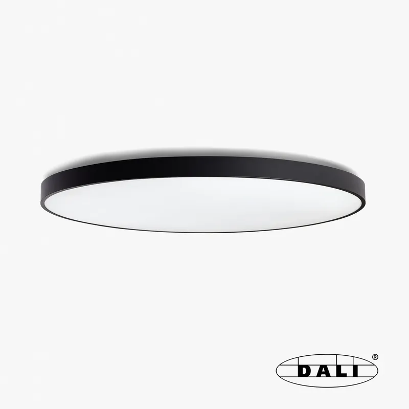 Precio Reducido DOMIO superficie negro Ø1000 95W opal 3000K CRI80 DALI