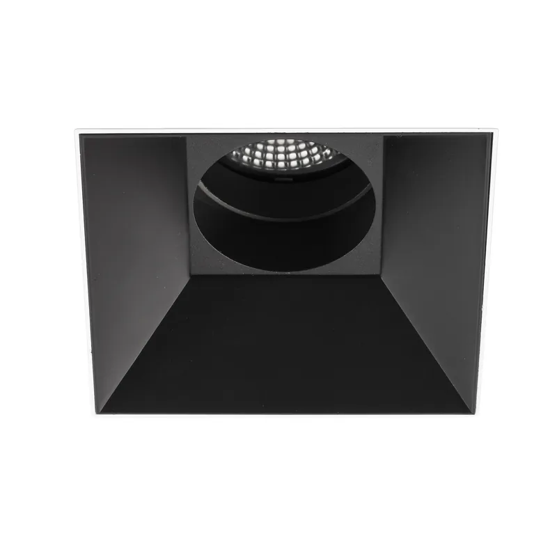 Liquidación DEEP60 Empotrable cuadrado sin marco negro 36° 4000K CRI95