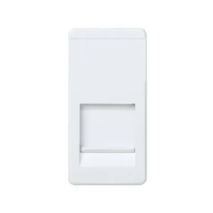 A Buen Precio TAPA INFORMÁTICA UNIVERSAL SIMON 27 MÓDULO ESTRECHO BLANCO NIEVE