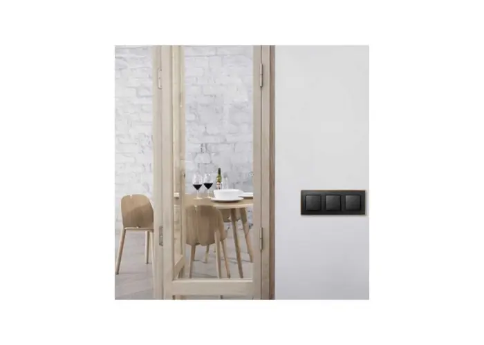 TECLA SIMON 82 PARA PULSADOR LUZ GRAFITO Novedad