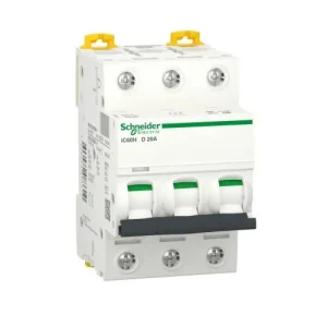 INTERRUPTOR AUTOMÁTICO MAGNETOTÉRMICO iC60H 3P 20A CURVA-D Compra Hoy