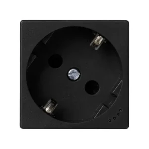 Oferta Especial BASE SIMON K45 SCHUKO CON EMBORNAMIENTO POR TORNILLO Y PILOTO GRIS