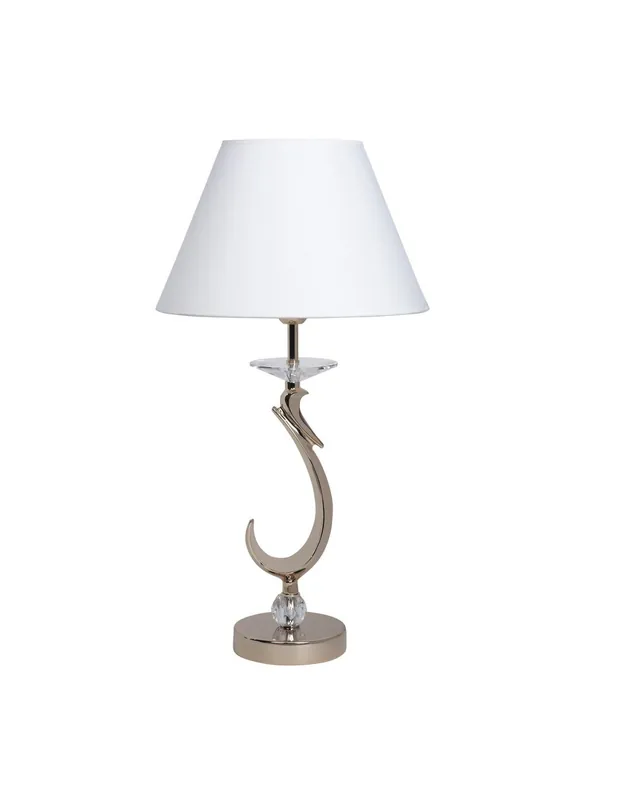 Rebajas Lámpara de mesa Esbelta - Pedret Lighting - Pantalla blanca, diseño elegante
