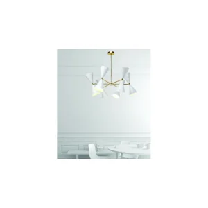 Última Oportunidad Colgante de techo Diabolo 12 - Pedret Lighting - Lámpara decorativa y elegante, luces orientables
