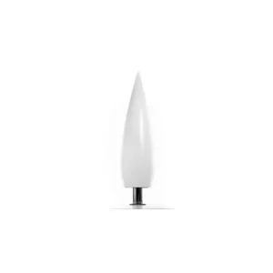 Lámpara de pie de exterior Kanpazar D - B.lux - Lámpara blanca, resistente rayos UVA, 170 cm Disponible Ahora