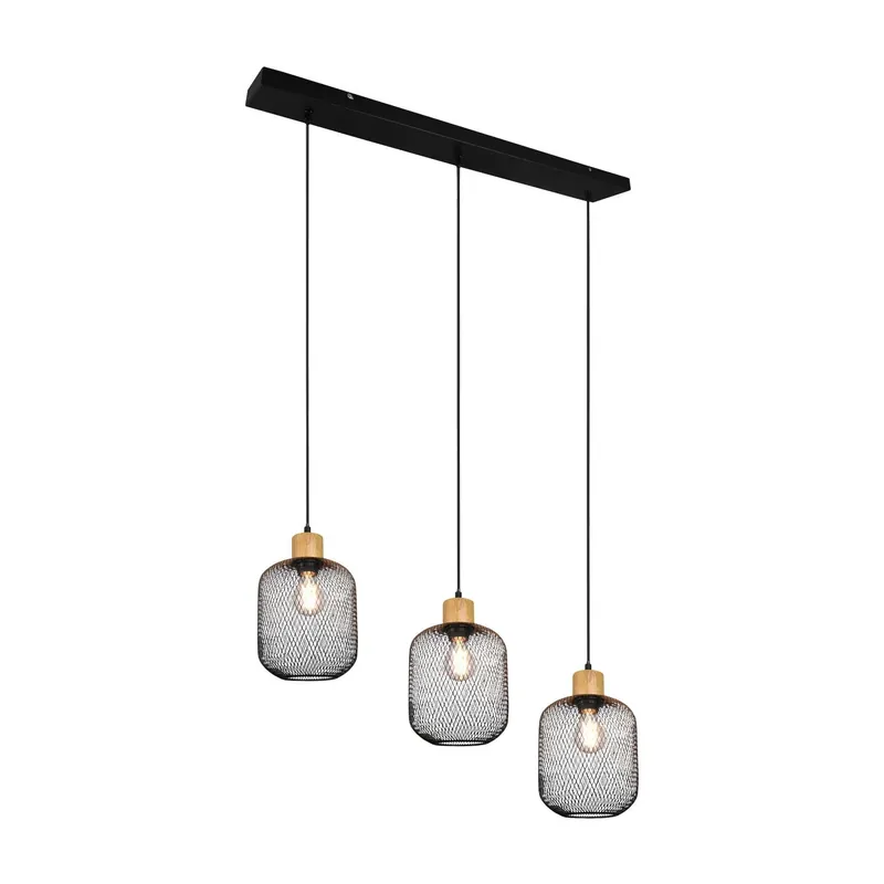 LÁMPARA DE TECHO 3 LUCES E27 BECCA Precio Reducido