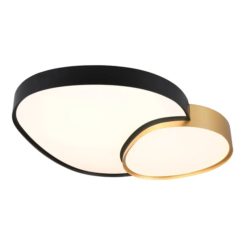Oferta Limitada PLAFÓN DE TECHO LED 45W 2700-6500K NEGRO-ORO RUBY