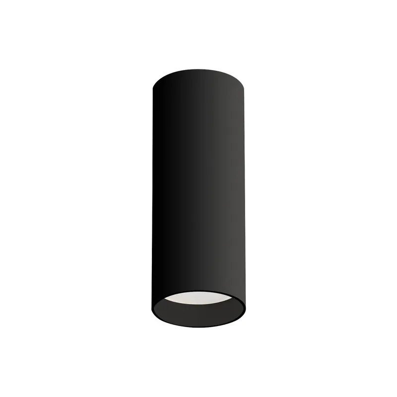 FOCO DE SUPERFICIE CILINDRO 16,5 CM GU10 NEGRO Precio Rebajado
