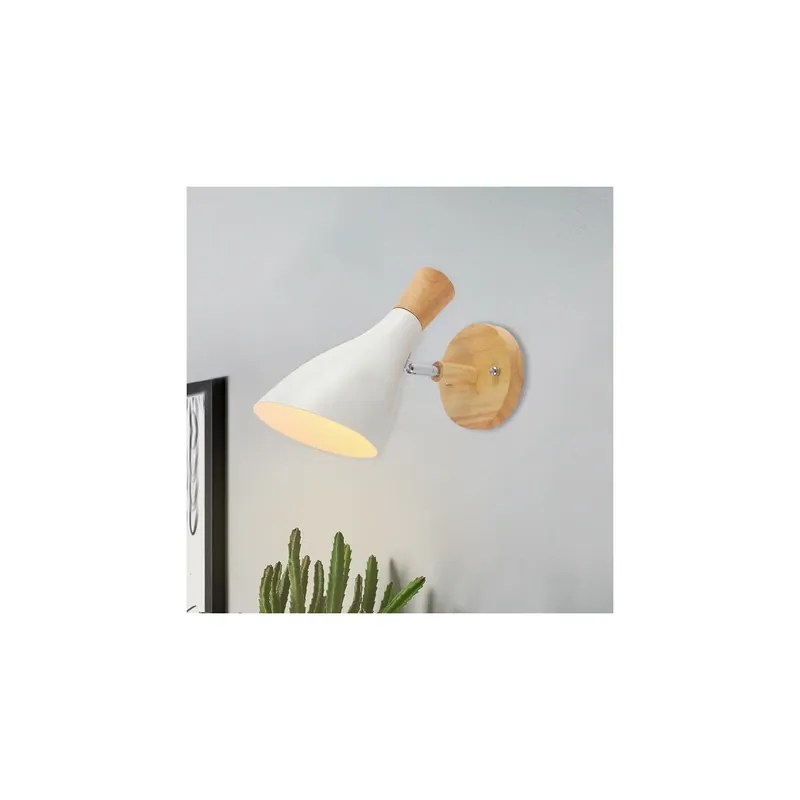 Certificado APLIQUE DE PARED MADERA/BLANCO HERDIS