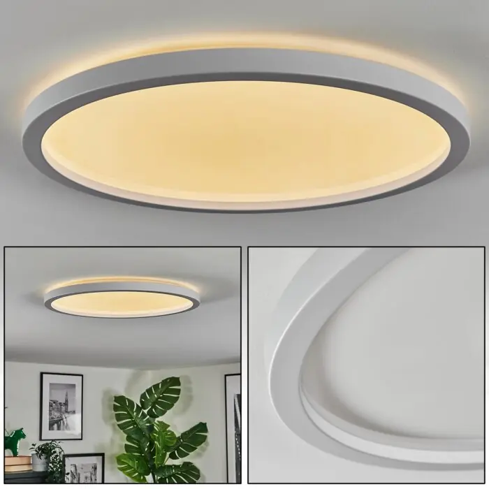 Súper Precio Xarel Plafones, Panel LED Blanca, 1 luz