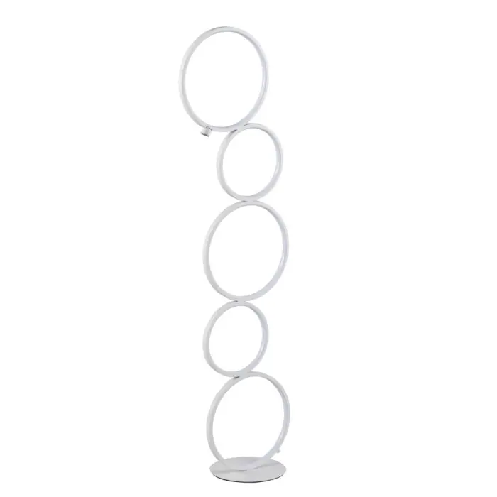 Lámpara de Pie WOFI VIKA LED Blanca, 1 luz Imprescindible (Must-Have)