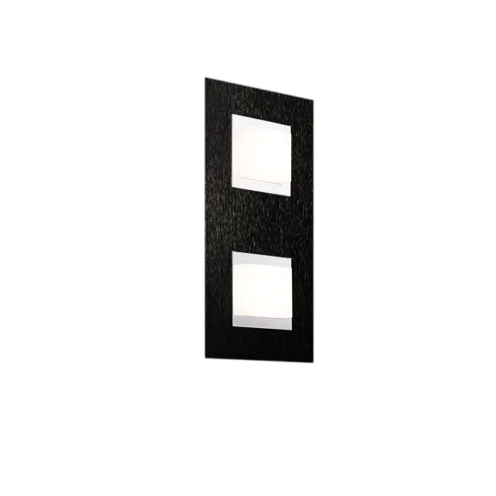Stock Limitado Grossmann BASIC Lámpara de techo o pared LED Negro, 2 luces