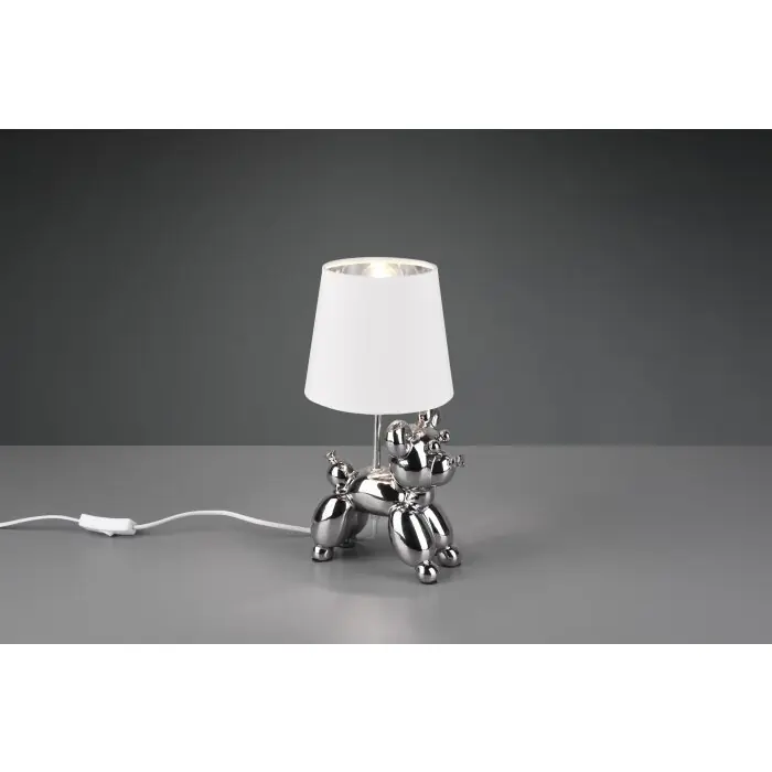 Reality Bello Lámpara de mesa LED Plata, 1 luz Descuento