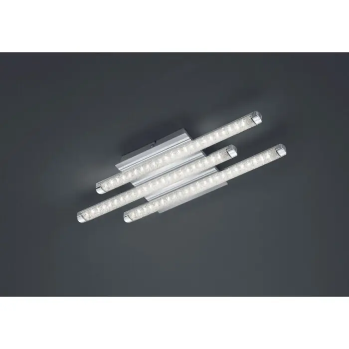 Pago Seguro Reality STREET Lámpara de techo LED Cromo, 3 luces