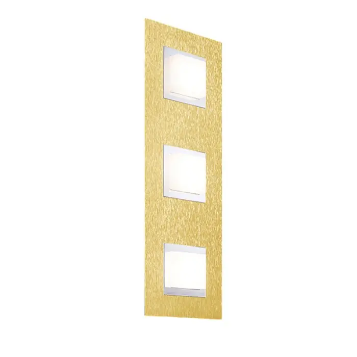 Devolución Gratuita Grossmann BASIC Lámpara de techo o pared LED Latón, 3 luces