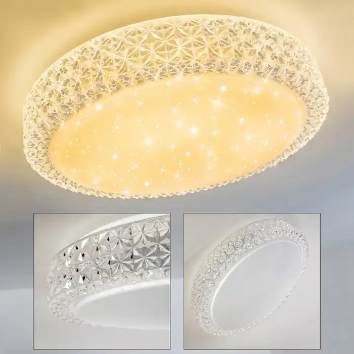 Liquidación Soppero Lámpara de Techo LED Blanca, 1 luz