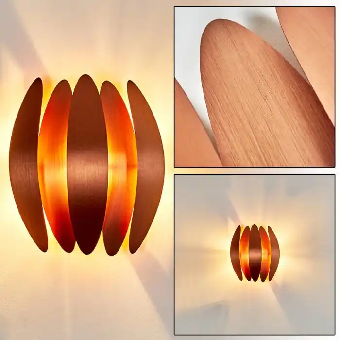 Barato Tulpio Aplique Cobre, 2 luces