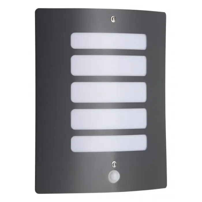 A Buen Precio Brilliant Todd Aplique para exterior Antracita, 1 luz, Sensor de movimiento