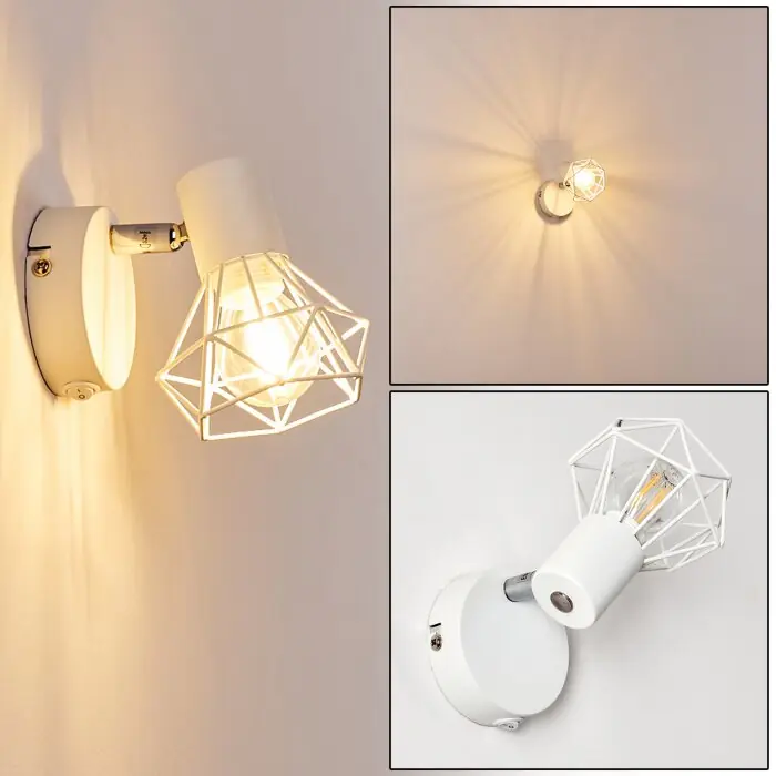 Gullspang Aplique Blanca, 1 luz Novedad