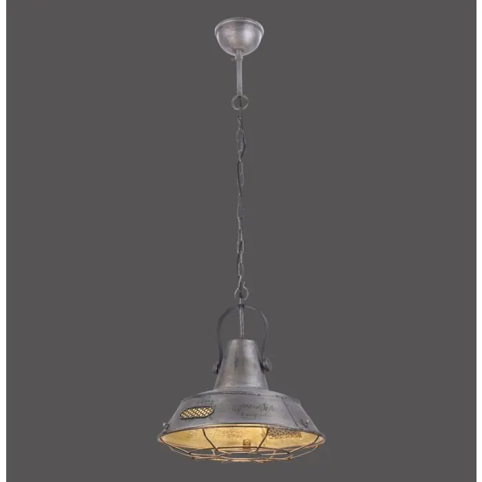 Oferta Flash Leuchten-Direkt SAMIA Lámpara de Techo Gris, 1 luz