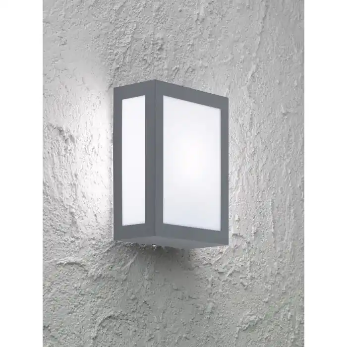Oferta De Temporada Wofi LOBBY Aplique para exterior Antracita, 1 luz