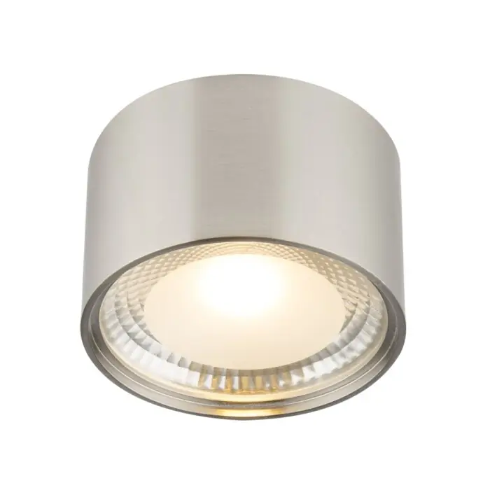 Globo SERENA Lámpara de Techo LED Níquel-mate, 1 luz Solo Por Tiempo Limitado