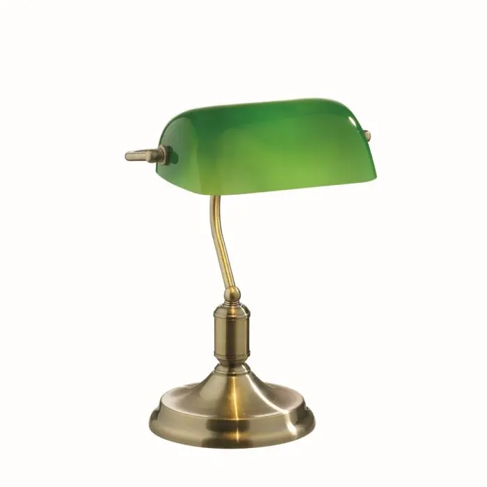 Ideal Lux LAWYER Lámpara de Mesa Pulido, 1 luz Económico
