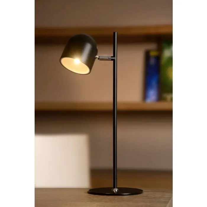 A Buen Precio Lucide SKANSKA Lámpara de mesa LED Negro, 1 luz