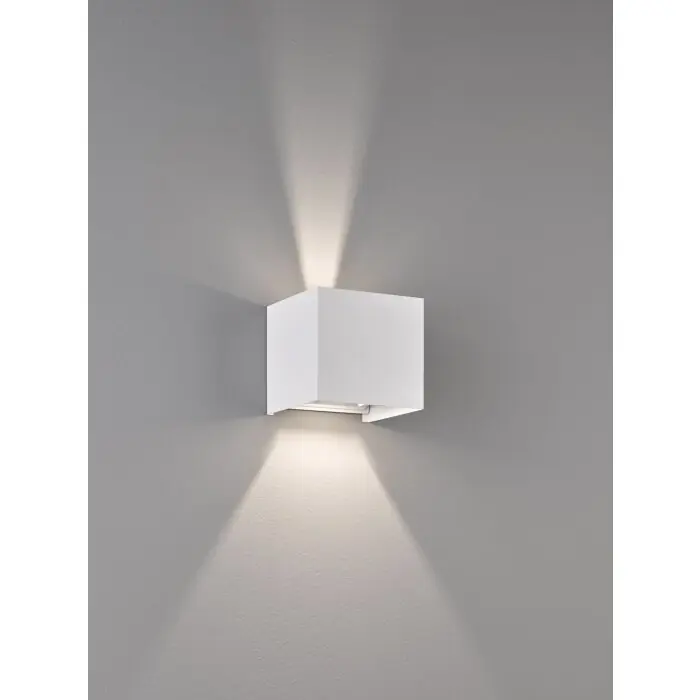 Directo De Fábrica Fischer & Honsel Wall Aplique LED Blanca, 2 luces