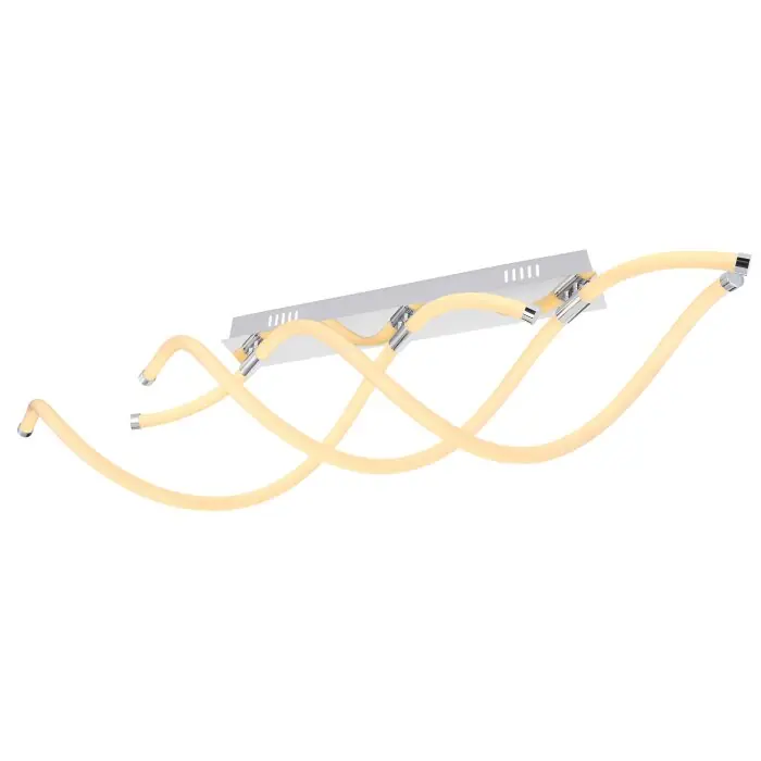 Globo KAIA Lámpara de Techo LED Cromo, 1 luz Oferta Flash
